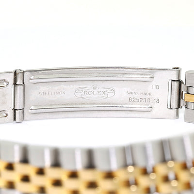 Vintage Rolex Lady-Date 69173 in steel / gold, engraved clasp